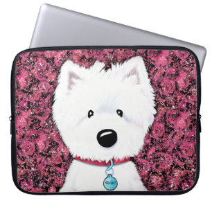 Blommigten KiniArt Westie Impressions Laptop Fodral