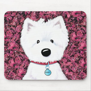Blommigten KiniArt Westie Impressions Musmatta