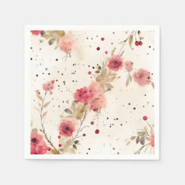 Blommigten Land Pappra blöjor Pappersservett