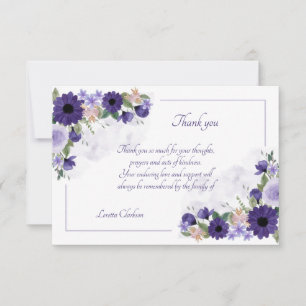 Blommigten Lavender Watercolor Sympmtom - Tack