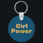 Blommigten Lettering efter  för Intel-inspirations Nyckelring<br><div class="desc">Blommigt för Intel-offertledig  i Blue- och Gult Keychain</div>