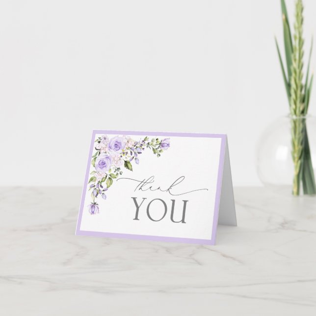 Blommigten Lilac Lavender (elegant Lavender) Tack  (Framsida)