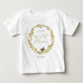 Blommigten Little Wildblomme Daisy T Shirt