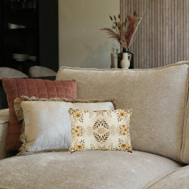 Blommigten Lumbar Prydnadskudde