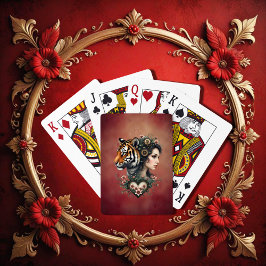 Blommigten Magic steampunk Casinokort