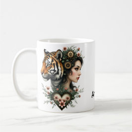Blommigten Magic steampunk Kaffemugg