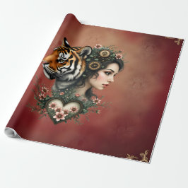 Blommigten Magic steampunk Presentpapper