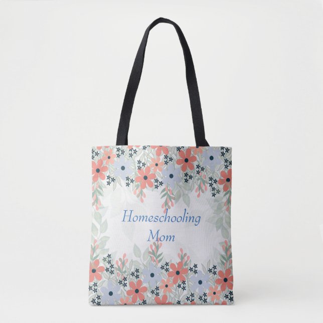 Blommigten Mamma Tygkasse (Framsida)