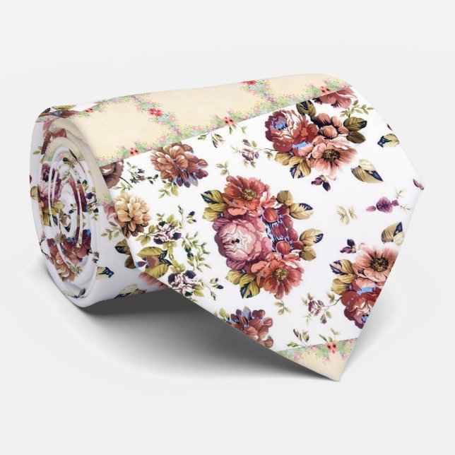 Blommigten manar Designer Slips (Rullad)