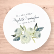 Blommigten Memorial Funeral Modern Watercolor