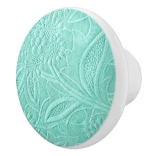 Blommigten Mint-Grönt Knopp