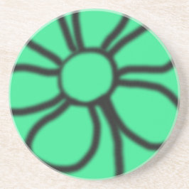 Blommigten mod Underlägg (Grönt)