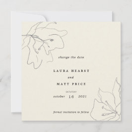 Blommigten Modern delikat mjukt utsugningsskal Inbjudningar