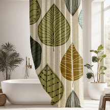 Blommigten Modern och Snyggt - höstfallande Löv