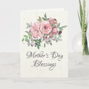 Blommigten mors dag Blessings Bible Verse Helgkort