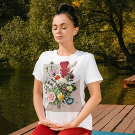 Blommigten Nature Chic Valentine Gifts for Tonårin T Shirt