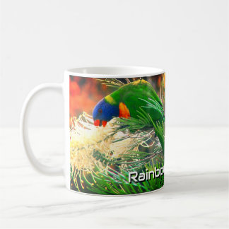 Blommigten Nature Photo Rainbow Lorikeet Kaffemugg