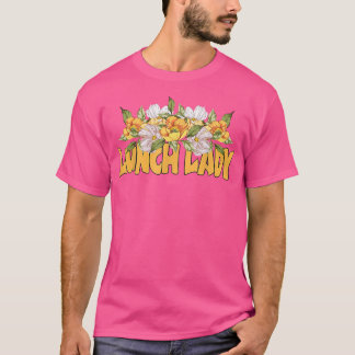 Blommigten  Outfit Dam School Lunch Sunwers T Shirt