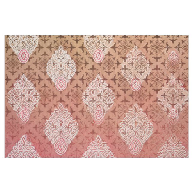 Blommigten Övertoning Paisley | Utskrift av dekore Tyg (Fat Quarter)