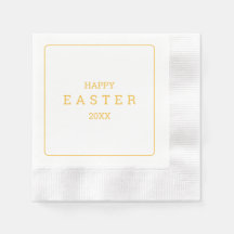 Blommigten påsk Söndag Brunch Modern Gult Elegant