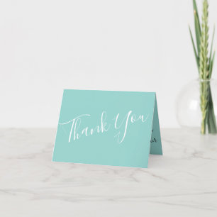 Blommigten Peach Aqua Teal Bröllop Ro Tack Kort
