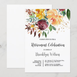 Blommigten pension Party Elegant Chic Inbjudningar