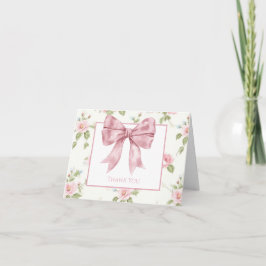 Blommigten Preppy Southern Rosa Girl - tackkort