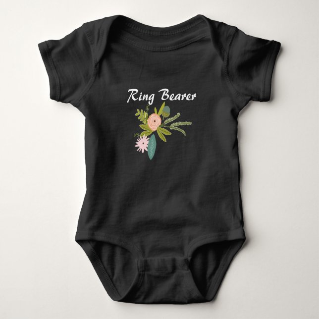 Blommigten ring BEARER och fauna Tee (Framsida)