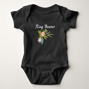 Blommigten ring BEARER och fauna Tee Shirt