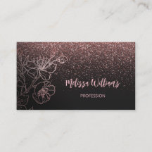 Blommigten Ro Guld Rosa Black | QR-kod