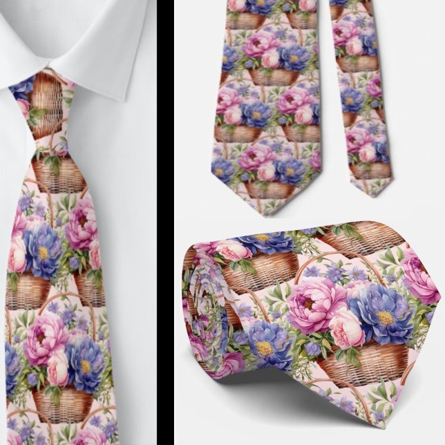 Blommigten  Rosa Blue Lila Violwers Slips (Skapare uppladdad)