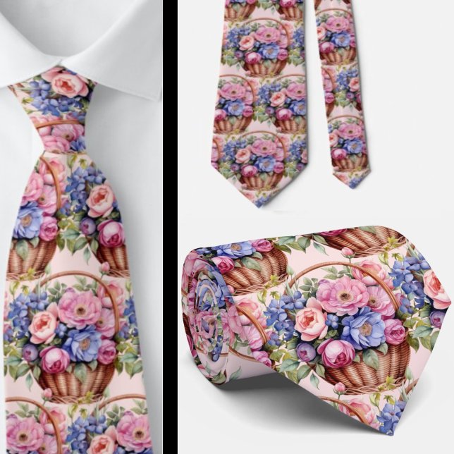 Blommigten  Rosa Blue Lila Violwers Slips (Skapare uppladdad)
