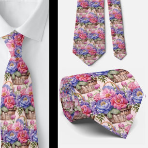 Blommigten Rosa Blue Lila Violwers Slips