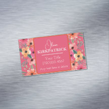 Blommigten rosa och Orange med vattenfärg i vikt