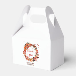 Blommigten Rustic Autumn Presentaskar