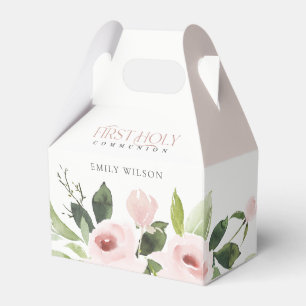 BLOMMIGTEN SOFT ROSA ROS FÖRSTA HELIGAN PRESENTASKAR