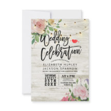 Blommigten Strängljus för vit  från bröllop Firand