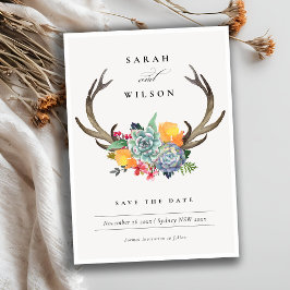 BLOMMIGTEN SUCCULENT ANTLER BOHEMIAN SPARADE DATUM SPARA DATUMET