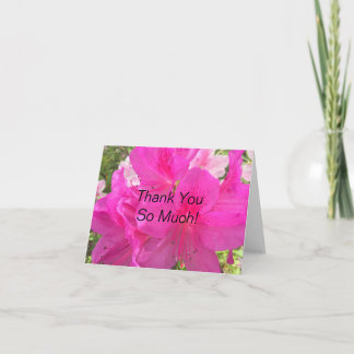 Blommigten tackar dig att card tack kort