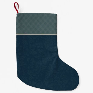 Blommigten Teal Play Liten Julstrumpa