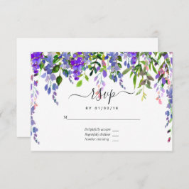 Blommigten Ultra Violet Watercolor OSA Kort