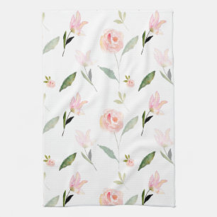 Blommigten Vackerfärg Kökshandduk
