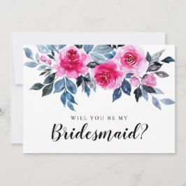 Blommigten Vattentärsfärg kommer att bli mitt Brid