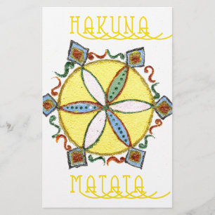 Blommigten Vector Mönster med vacker inspirationst Brevpapper