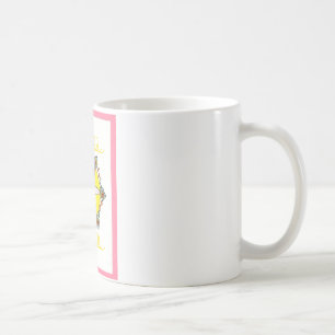 Blommigten Vector Mönster med vacker inspirationst Kaffemugg