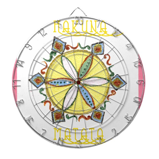 Blommigten Vector Mönster med vacker inspirationst Piltavla (Framsidan)