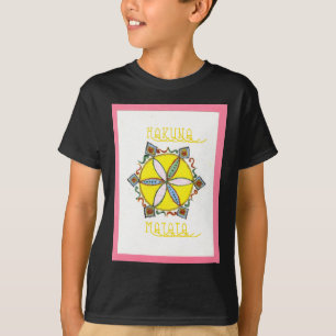 Blommigten Vector Mönster med vacker inspirationst Tee