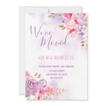 Blommigten vi har flyttat vattenfärg