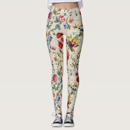 Blommigten Watercolor Creation Legg Leggings