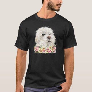 Blommigten Womens Maltese T Shirt